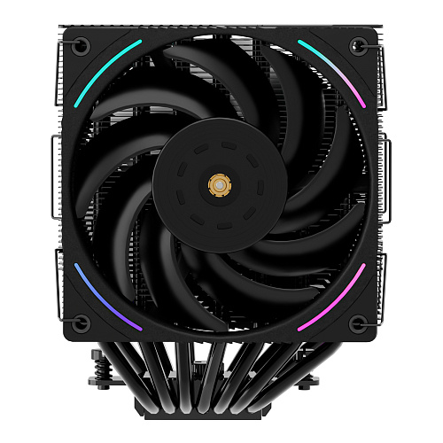 Кулер для процессора/ Thermalright Phantom Spirit 120 EVO (4-pin PWM, 157mm, Ni/CU, 7x6mm, ARGB, 2x120mm, 69CFM, 27dBA, 2150RPM, S: 1700, 1200, 20XX,