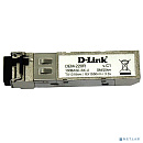 D-Link 220R/20KM/A1A WDM SFP-трансивер с 1 портом 100Base-BX-U (Tx:1310 нм, Rx:1550 нм) для одномодового оптического кабеля (до 20 км)