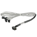 Кабель DiliVing DL36-3395, Internal SFF8643-to-4*SATA+SB (HDmSAS (угловой) -to- 4*SATA(угловой)+SideBand) 100cm (аналог 2279900-R)