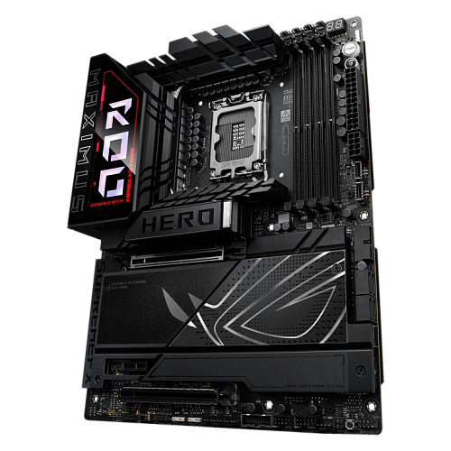Материнская плата Asus ROG MAXIMUS Z890 HERO Soc-1851 Intel Z890 4xDDR5 ATX AC`97 8ch(7.1) 5Gigabit + 2.5Gigabit Ethernet RAID+HDMI