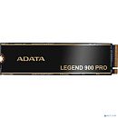 Твердотельный накопитель/ ADATA SSD LEGEND 900 PRO, 2000GB, M.2(22x80mm), NVMe 1.4, PCIe 4.0 x4, 3D NAND, R/W 7400/6500MB/s, IOPs н.д./н.д., TBW 1200,