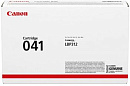 Картридж лазерный Canon 041 0452C002 черный (10000стр.) для Canon LBP312x