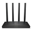 Маршрутизатор TP-LINK Archer C6 AC1300 Двухдиапазонный Wi-Fi гигабитный роутер, до 867 Мбит/с на 5 ГГц + до 300 Мбит/с на 2,4 ГГц,802.11ac/a/b/g/n {1