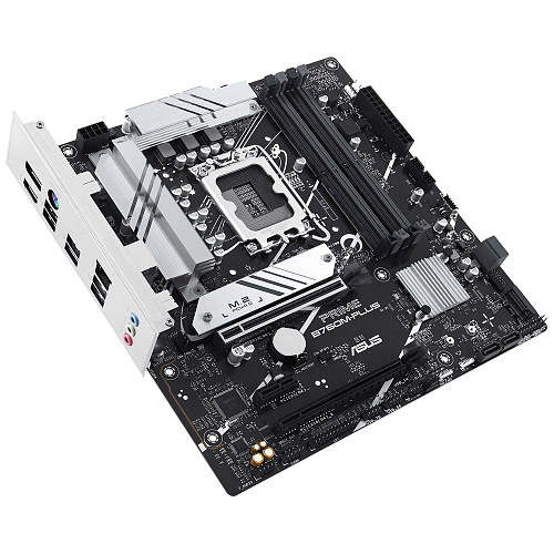 Материнская плата ASUS PRIME B760M-PLUS LGA1700 mATX 4хDDR5 2xPCIEx16 PCIEx1 2xM.2 DP HDMI 2.5GLAN