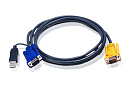 ATEN Intelligent cable HDB15m/USBAM, 3m