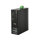 SP3006FM-L2, промышленный управляемый L2 PoE, 4GE+2SFP 2,5Gb