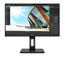 27" AOC 27P2C 1920x1080 75Hz IPS LED 16:9 4ms HDMI DP 4*USB3.2 USB-C 50M:1 1000:1 178/178 250cd HAS Pivot Tilt Swivel Speakers Black