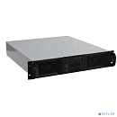 Procase RE204-D0H8-FE-65 Корпус 2U server case,0x5.25+8HDD,черный,без блока питания(2U,2U-redundant),глубина 650мм,EATX 12"x13", панель вентиляторов 4