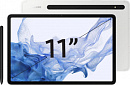 Планшет Samsung Galaxy Tab S8 SM-X706B 898 2.99 8C RAM8Gb ROM128Gb 11" TFT 2560x1600 3G 4G ДА Android 12 серебристый 13Mpix 12Mpix BT GPS WiFi Touch m