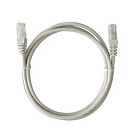Rexant (18-1004) Шнур коммутационный, патч-корд, U/UTP RJ45-RJ45 CAT 5e, PVC, серый, 1,5м