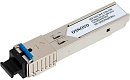 Oптический SFP модуль OSNOVO SFP-S1SC18-F-1310-1550 Оптический SFP Модуль. Одно волокно Single Mode. Скорость: до 155 мбит/c. Тип разъема: SC. Оптичес