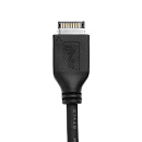 ORIENT C082E, Планка портов в корпус 1xUSB Type-C, USB3.2 Gen2 Type-E, длина кабеля 50см, oem (33182)