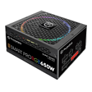 Блок питания THERMALTAKE PS-SPR-0650FPCBEU-R, SMART PRO/Fully Modular/650W/ATX 2.3 & EPS 2.92/A-PFC/14cm RGB Fan/EU/80Plus Bronze RTL