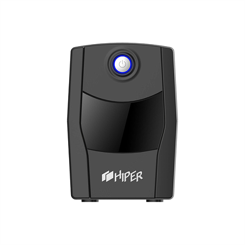 ИБП HIPER CITY-850U, line-interactive, 850ВА(480Вт), 2 розетки Schuko, USB-порт, чёрный