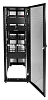 ЦМО Шкаф серверный ПРОФ напольный 42U (800x1200) дверь перфор. 2 шт., черный, в сборе