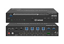 Коммутатор Infobit [iSwitch 401MVK] 4K60 4x1 KVM Switcher, with Multiviewer