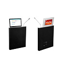 TS-FE173MT, ультратонкий моторизированный LCD монитор 17.3" с микрофоном и вторым LCD экраном 10.1"
