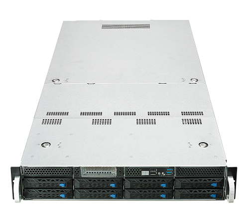 Серверная платформа ASUS Серверная платформа/ ESC4000 G4 GPU Server System, 2U, 8*3.5" HS HDD; 2*Socket P (LGA 3647)up to 150W; Intel® C621 PCH, 16*DDR4 LR/RDIMM,