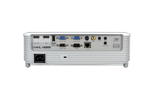 Проектор Optoma [W400+] Full3D; DLP, WXGA (1280*800),4000 ANSI Lm, 22000:1; Zoom 1,3x; TR 1.19:1 1.54:1; HDMI x2; MHL; VGA IN; Composite;S-Video;Audio