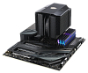 Кулер для процессора/ Cooler Master MasterAir MA624 Stealth (250W, 4-pin, 160mm, tower, Al/Cu/Ni, fans: 2x140mm/67CFM/27dBA/1400rpm, 1700/1200/115X