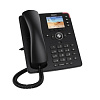 snom d713 ru настольный ip-телефон. 6 sip, цветной экран 2.8", 4 клавиши, 2х10/100/1000, poe, цвет черный, полная русификация. блок питания приобретае
