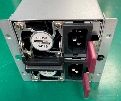 Блок питания Q-dion серверный/ Server power supply Qdion Model R2A-DV0550-N-H P/N:99RADV0550I1170113 2U Redundant 550W Efficiency 91+, Cable connector: C14