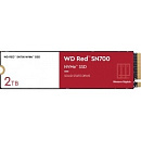 SSD WD Red SN700 NVMe WDS200T1R0C 2ТБ M2.2280 NVMe PCIe Gen3 8Gb/s
