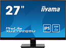 27" Iiyama ProLite XU2792QSU-B1 2560x1440@70Гц IPS LED 16:9 5ms DVI HDMI DP 2*USB3.0 80M:1 1000:1 178/178 350cd Tilt 2*Speakers 2Вт Black