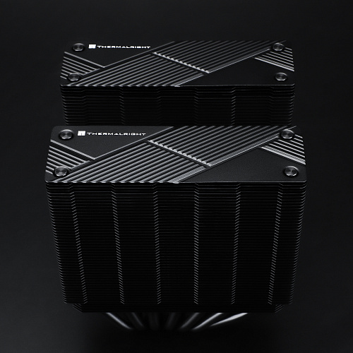 Кулер для процессора/ Thermalright Phantom Spirit 120 EVO (4-pin PWM, 157mm, Ni/CU, 7x6mm, ARGB, 2x120mm, 69CFM, 27dBA, 2150RPM, S: 1700, 1200, 20XX,