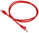 Патч-корд Патч-корд LANMASTER LSZH UTP кат.6, 5.0 м, красный
