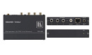 Приёмник Kramer Electronics TP-42 компонентного видео и аудиосигнала S/PDIF из витой пары (CAT5), с регулировкой уровня и АЧХ, длина линии приема до 1