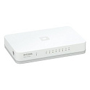 D-Link DGS-1008A/E1A Неуправляемый коммутатор с 8 портами 10/100/1000 Base-T и функцией энергосбережения