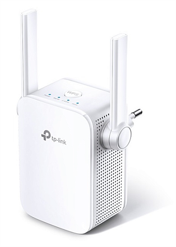 TP-Link RE305, AC1200 Усилитель Wi-Fi сигнала, до 300 Мбит/с на 2,4 ГГц + до 867 Мбит/с на 5 ГГц, 2 внешние антенны, 1 порт 10/100 Мбит/с, подключение