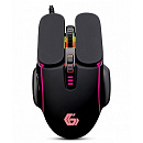 Мышь игровая Gembird MG-820, USB, 3200 DPI, 6кн, подсветка, 1,8 м. армированный кабель
