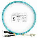 Cabeus FOP-50-LC-FC-1m Шнур оптический duplex LC-FC 50/125 mm OM3 1м LSZH