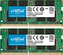 Память оперативная Crucial SODIMM 32GB Kit (16GBx2) DDR4 2666 MT/s (PC4-21300) CL19 Unbuffered 260pin