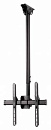 Кронштейн для телевизора Hama H-118655 черный 32"-65" макс.50кг потолочный наклон