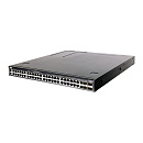Коммутатор Edge-corE Bad Pack 4630-54PE-O-AC-F Edge-corE AS4630-54PE, 48-Port GE RJ45 port PoE++, 4x25G SFP+, 2 port 100G for stacking, Broadcom Tride
