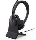 Гарнитура YEALINK BH74 with Stand UC USB-C/A, Беспроводная Bluetooth, HD звук, Шумоподавление ANC,Черная, шт