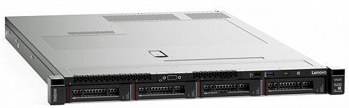 Lenovo TCH ThinkSystem SR250 Rack 1U,Xeon E-2276G 6(3.8GHz 12MB/80W),1x16GB/2666MHz/2R/UDIMM,noHDD(upto 8/10) SFF,SW RAID,2xGbE,1x450W(upto 2),1x2.8m