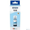 EPSON C13T09C54A Картридж 108 EcoTank Ink для Epson L8050/L18050, Light Cyan 70ml