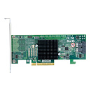 HBA-адаптер Areca ARC-1330-8i PCIe 3.0 x8 Low Profile, SAS/SATA 12G, HBA, 8port (2*int SFF8643), (аналог LSI00344 9300-8I), RTL {10}