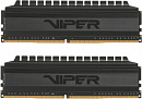 Память DDR4 2x8Gb 3200MHz Patriot PVB416G320C6K Viper 4 Blackout RTL Gaming PC4-25600 CL16 DIMM 288-pin 1.35В dual rank с радиатором Ret