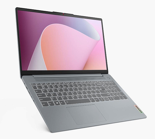 ноутбук lenovo ideapad slim 3 15abr8 ryzen 7 7730u 16gb ssd512gb amd radeon graphics 15.6" ips fhd (1920x1080) freedos grey wifi bt cam (82xm00jvrk)