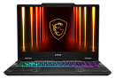 ноутбуки MSI Cyborg 15 B2RWFKG Ultra5 210H 15,6" FHD (1920 x 1080)144Hz DDR5 16GB (8GB*2),1TB SSD, NV RTX 5060 (8GB GDDR7),53.5Whr,1,98kg,1y,Dos,Trans