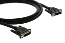 Кабель DVI-D Dual link [94-10101025] Kramer Electronics [CLS-DM/DM-25] DVI-D Dual link (Вилка - Вилка) (малодымный, без галогеноводородов), 7.6 м
