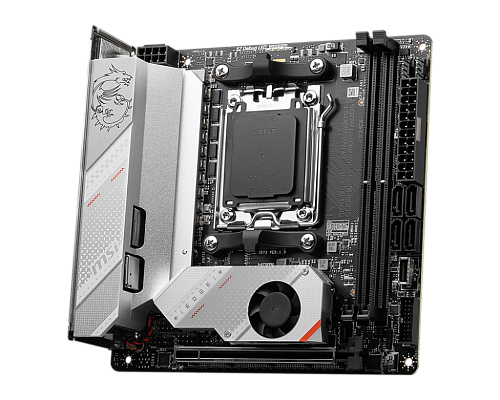 Материнская плата MSI MPG B650I EDGE WIFI SocketAM5 AMD B650 2xDDR5 mini-ITX AC`97 8ch(7.1) 2.5Gg RAID+HDMI