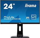 Монитор Iiyama 23.8" ProLite XUB2493HS-B1 черный IPS LED 4ms 16:9 HDMI M/M матовая HAS Pivot 250cd 178гр/178гр 1920x1080 D-Sub DisplayPort FHD 5.4кг
