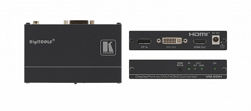 Преобразователь Kramer Electronics [VM-2DH] DisplayPort в DVI и HDMI с усилителем-распределителем