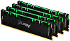 Память DDR4 4x8GB 3600MHz Kingston KF436C16RBAK4/32 Fury Renegade RGB RTL Gaming PC4-28800 CL16 DIMM 288-pin 1.35В kit single rank с радиатором Ret